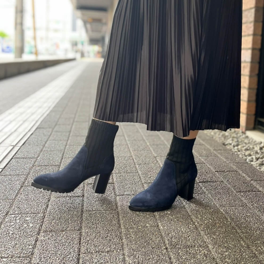 【214202】ソックスデザインブーツ