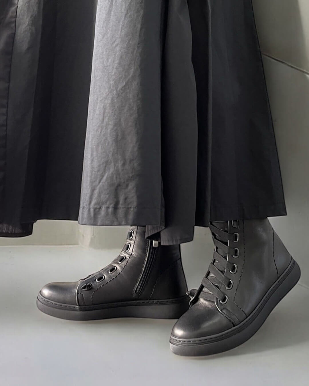 【10224507】レースアップブーツ