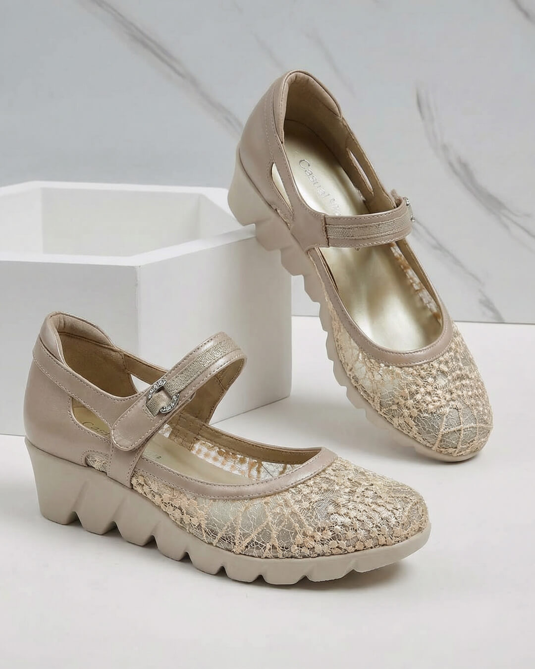 【241620】チュールパンプス