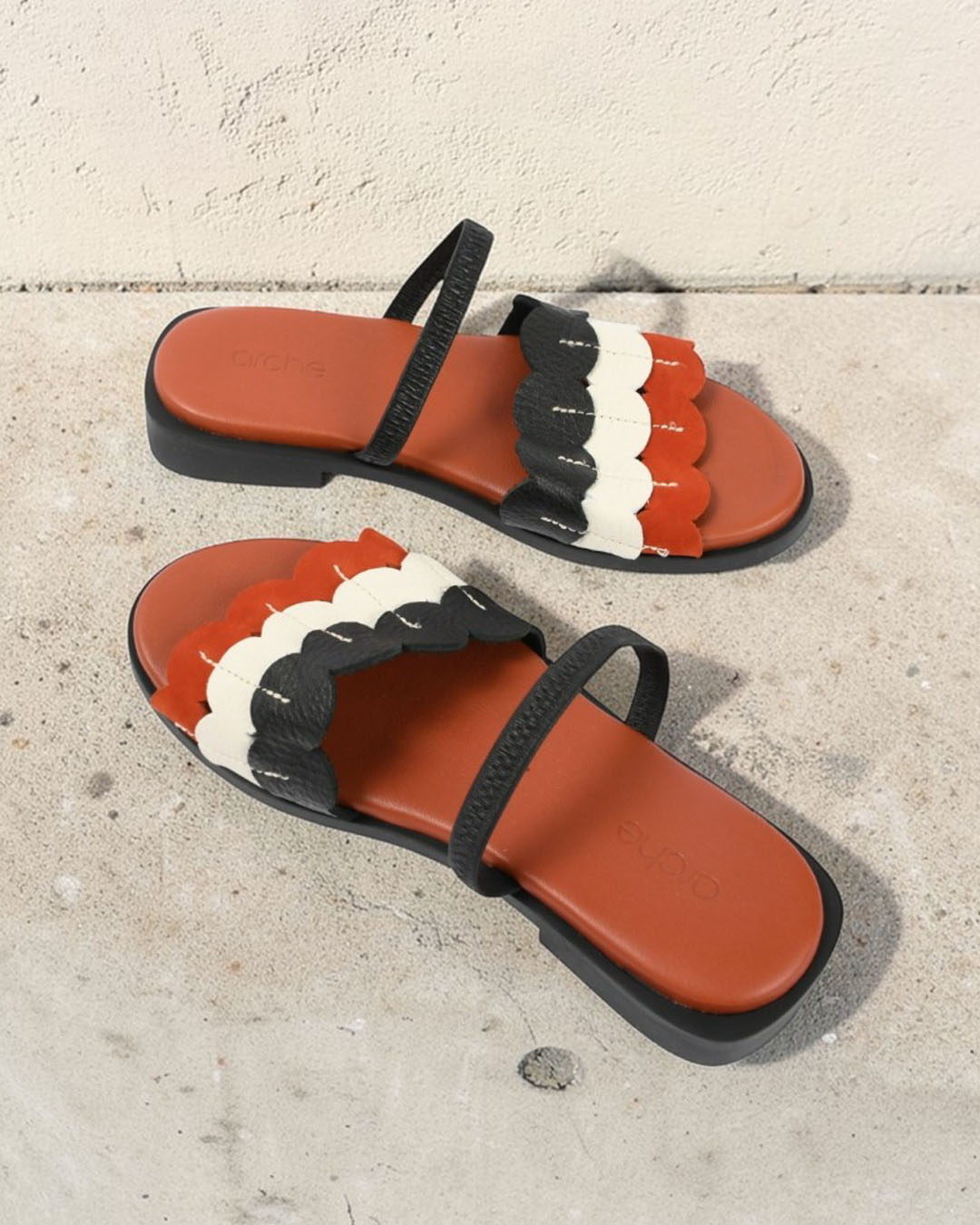 【KAKIWA】デザインサンダル