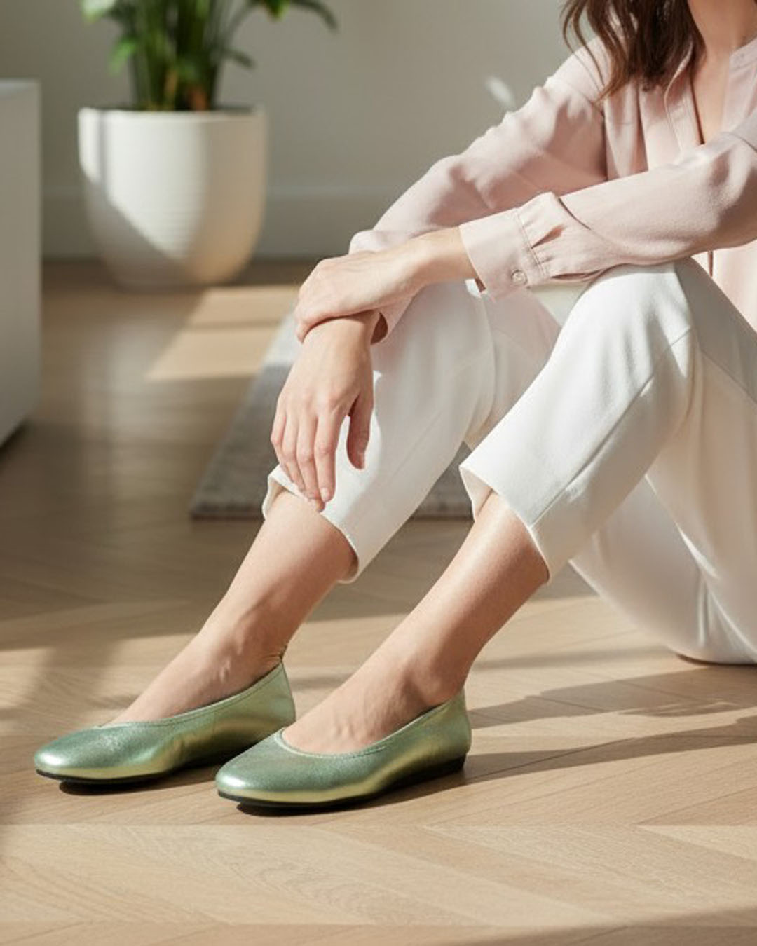 【LAIUS】バレエシューズ