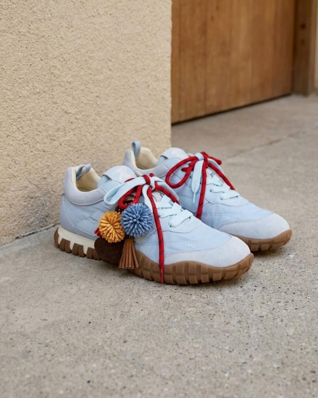 【DOUPLO】異素材スニーカー