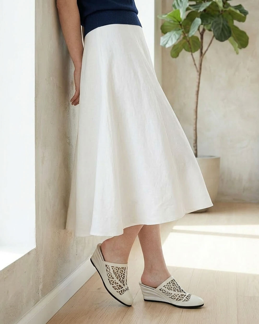 【331640】カットワークミュール