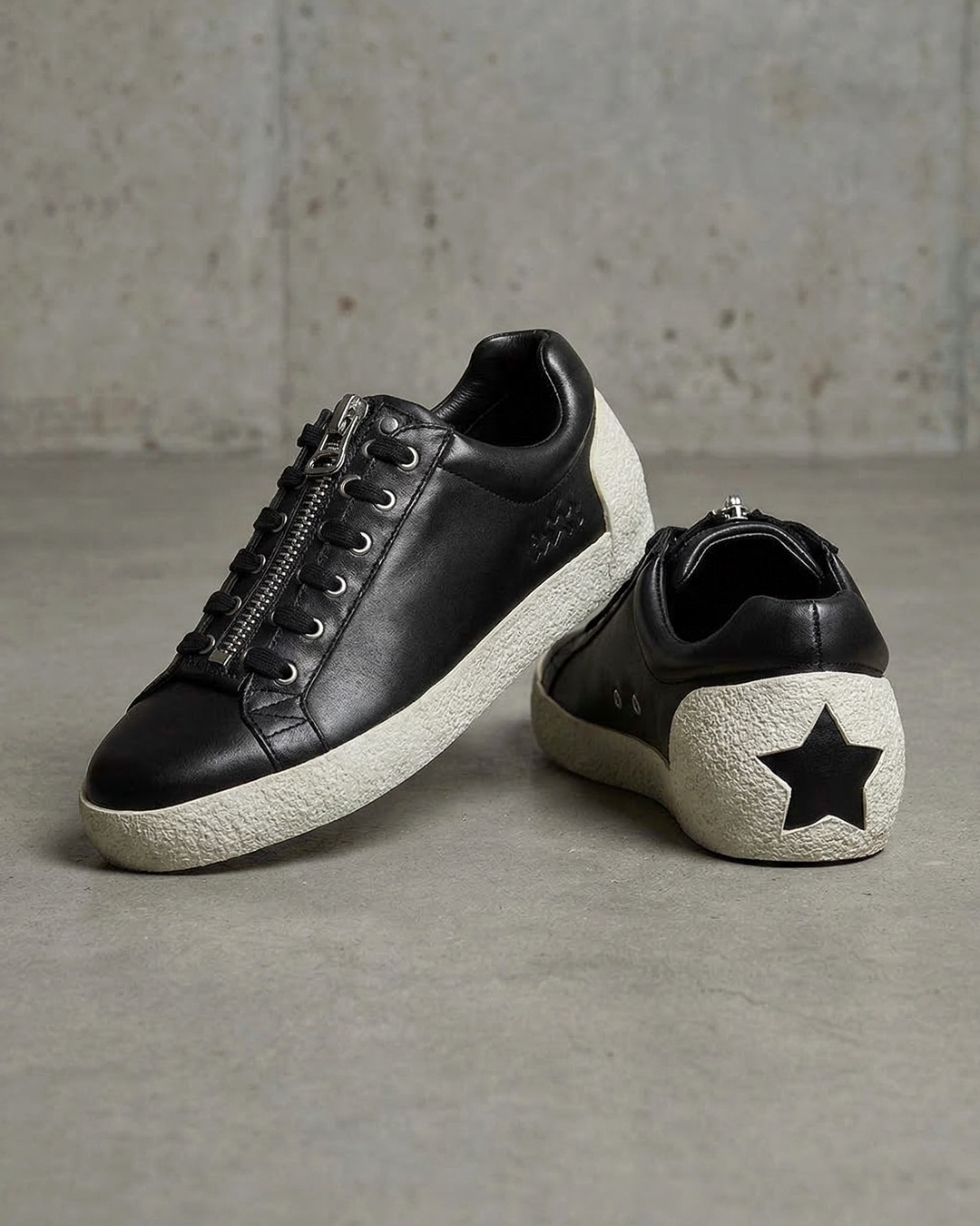 【NIRVANA】ジップスニーカー