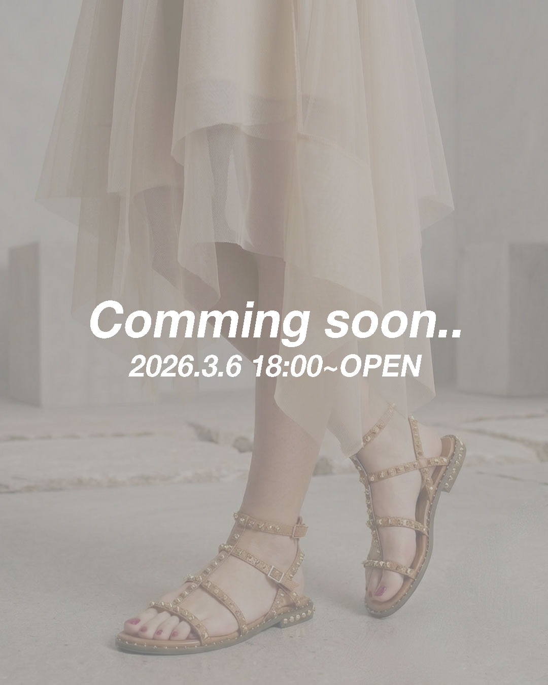 【PRECIOUS】グラディエーターサンダル