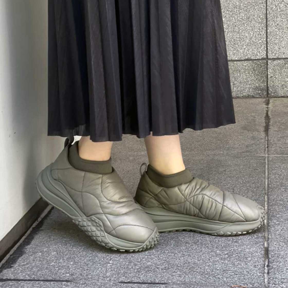 【JUNO SOCK】パフィーニットスニーカー