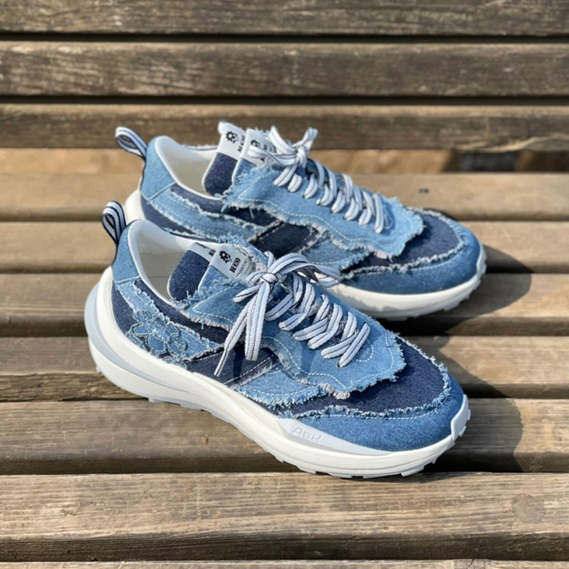 【SPIDER 620 DENIM】デニムローカットスニーカー