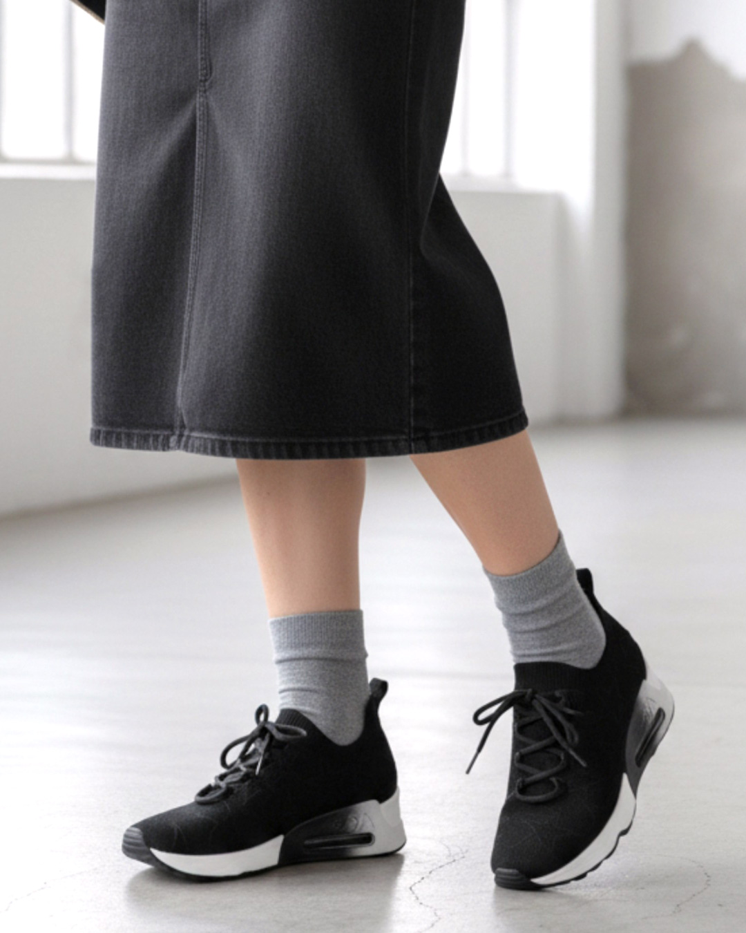 【LUCKY STAR】ニットスニーカー