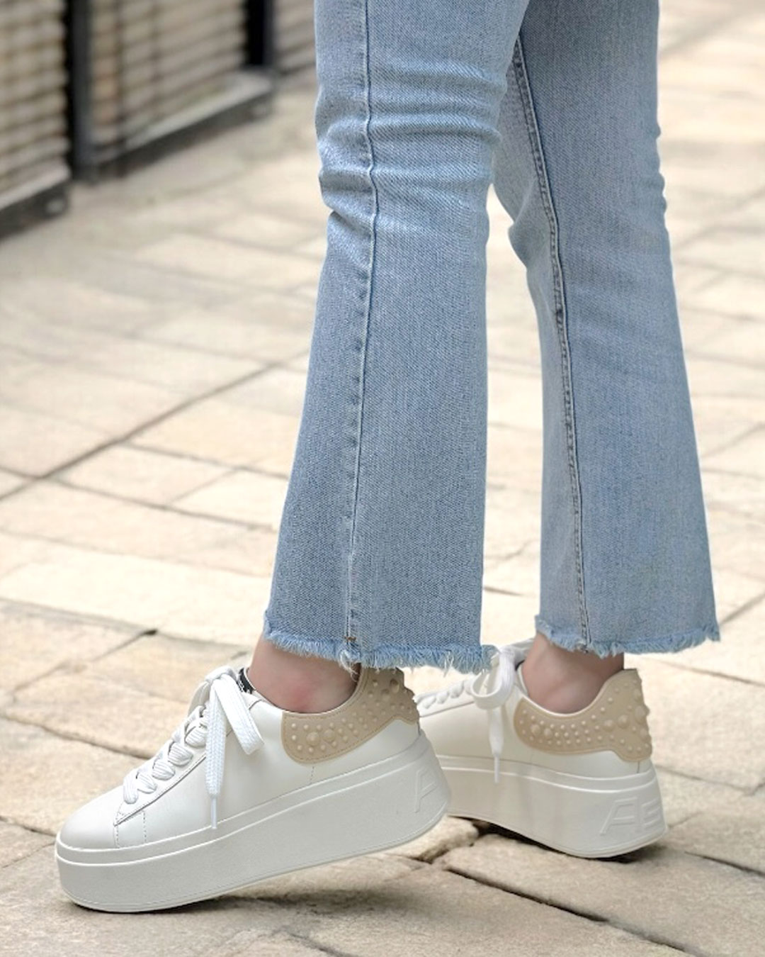 【MOBY RUBBER】厚底スニーカー