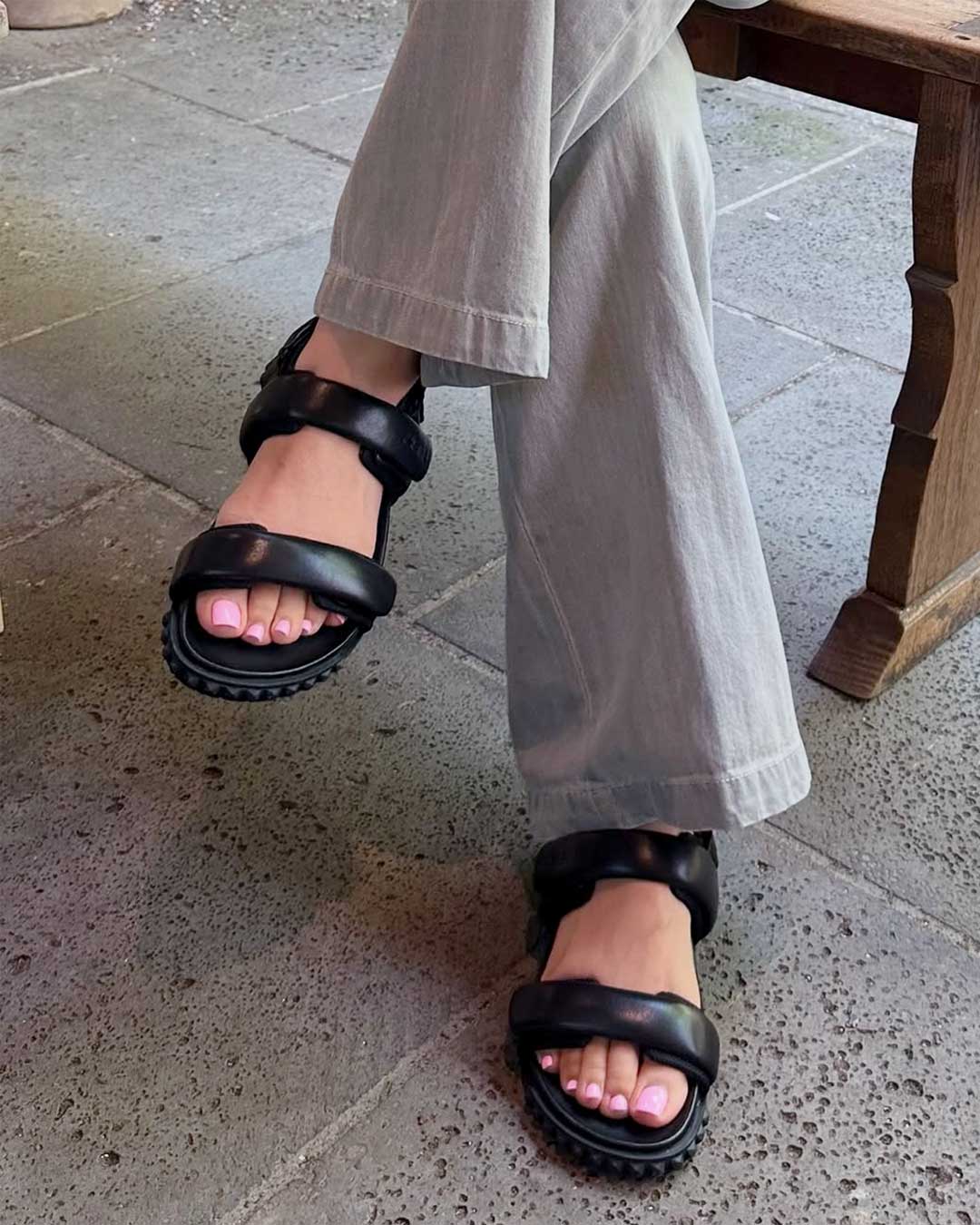 【TABOO】プランプベルトサンダル