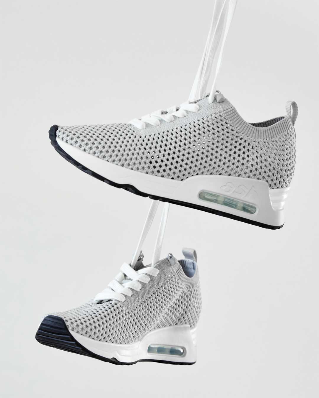 【LAIKA】ラメニットスニーカー