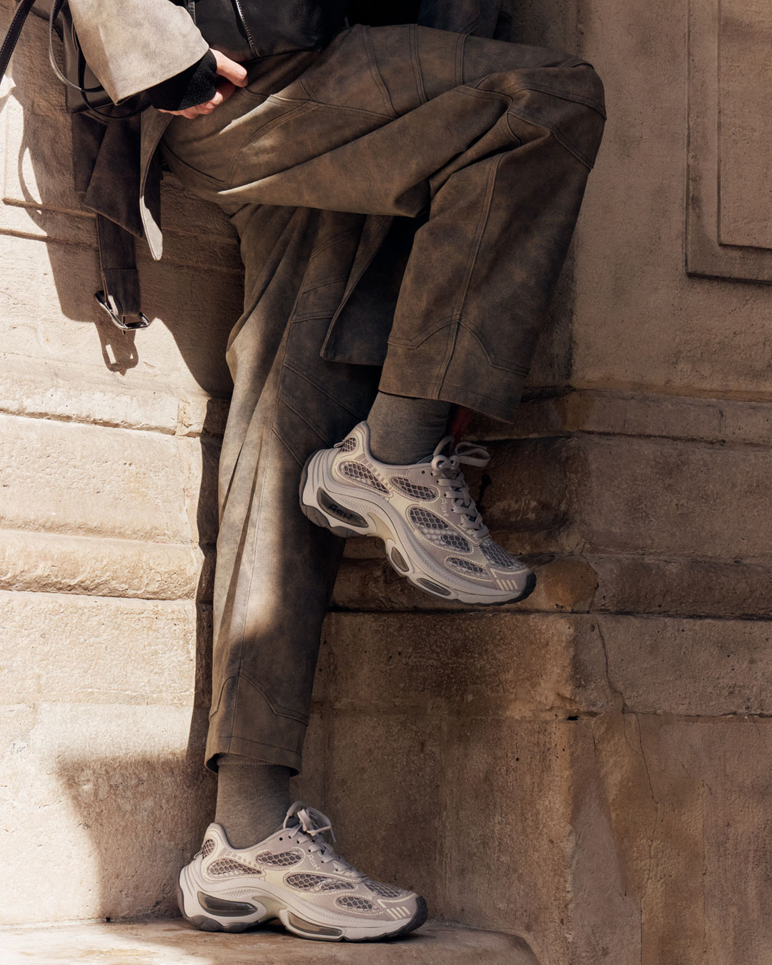 【DRAGON】メッシュボリュームスニーカー