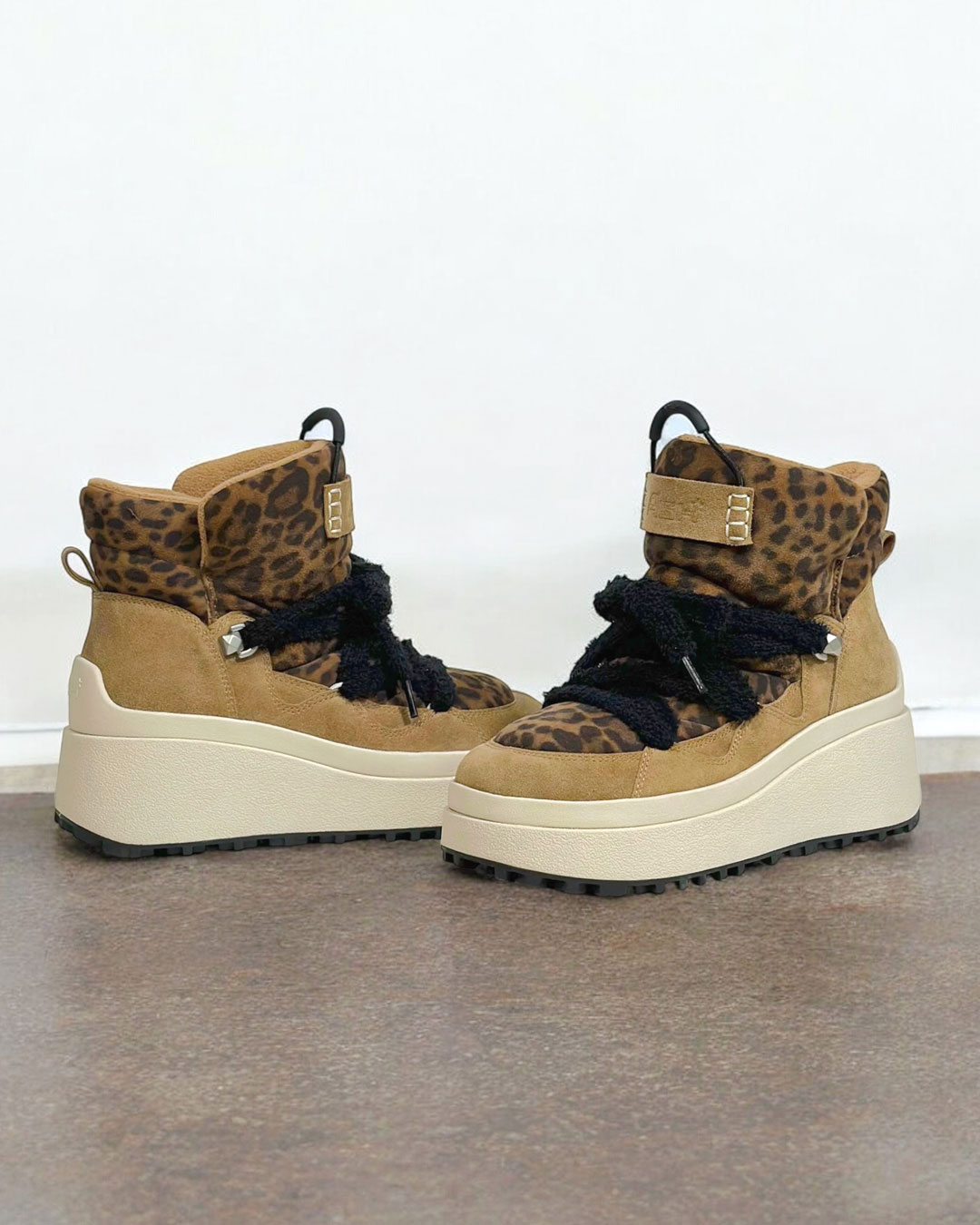【OREGON】レオパードブーツ