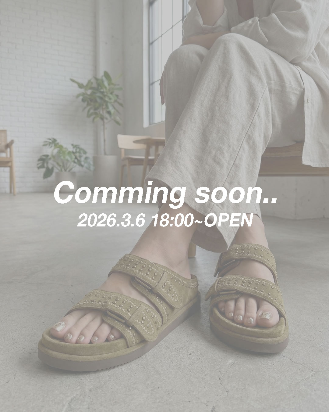 【URUS】ベルトサンダル