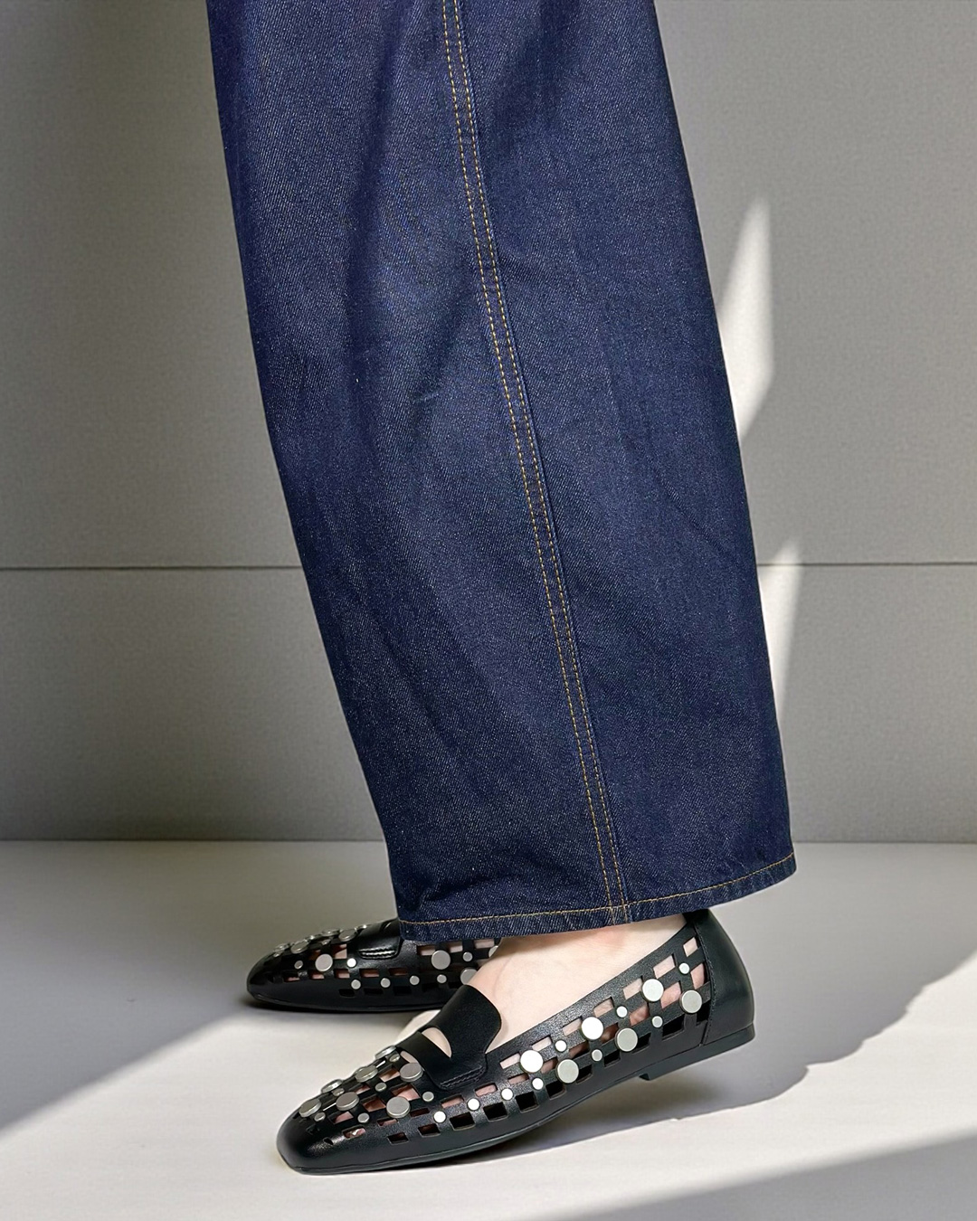 【BALI】スタッズローファー