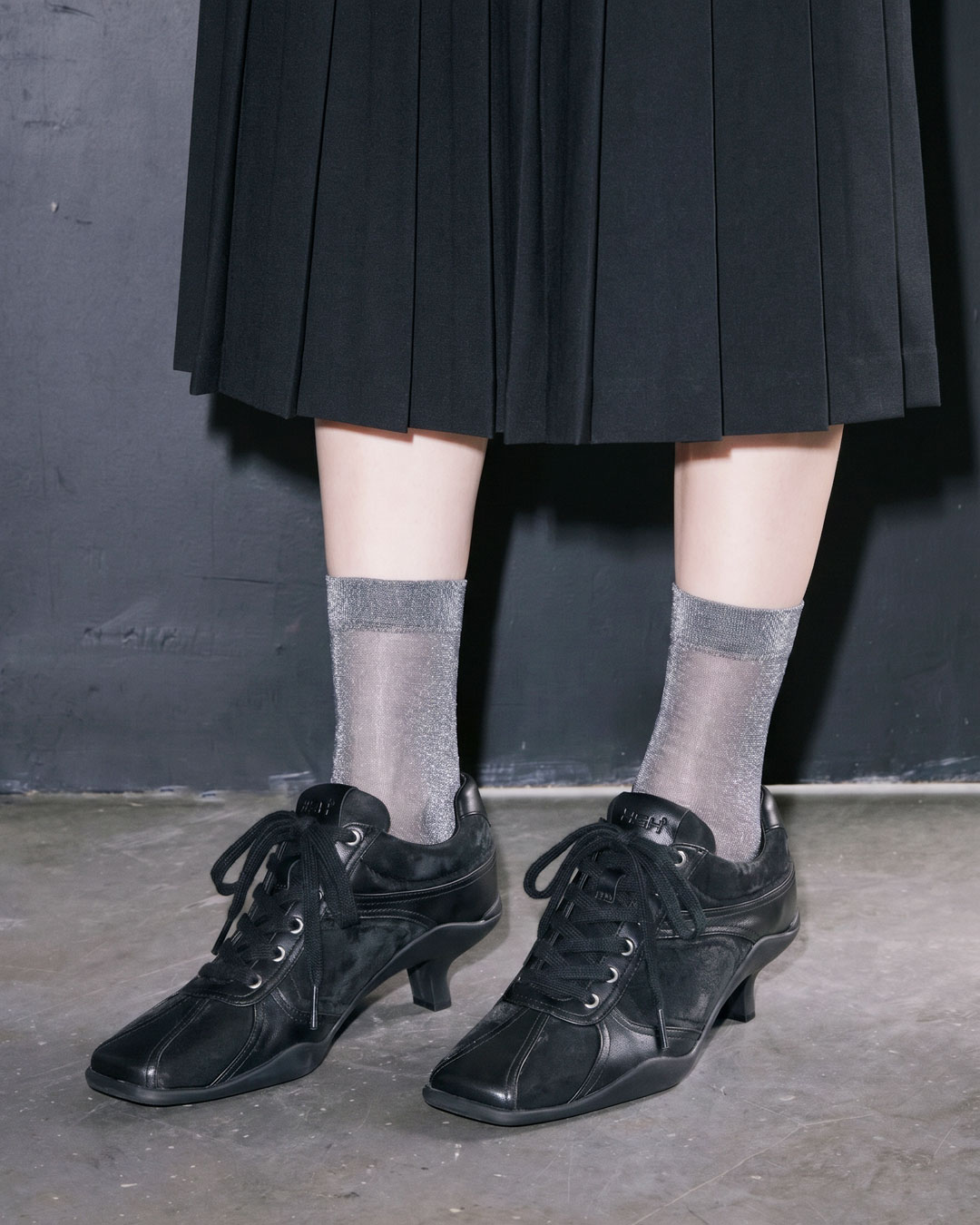 【RAGWORT】レースアップパンプス