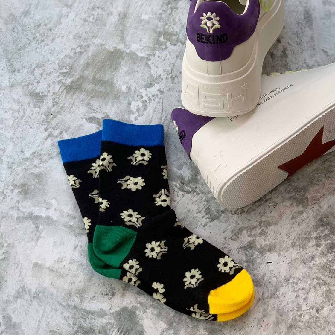 【SOCK11】フラワーソックス