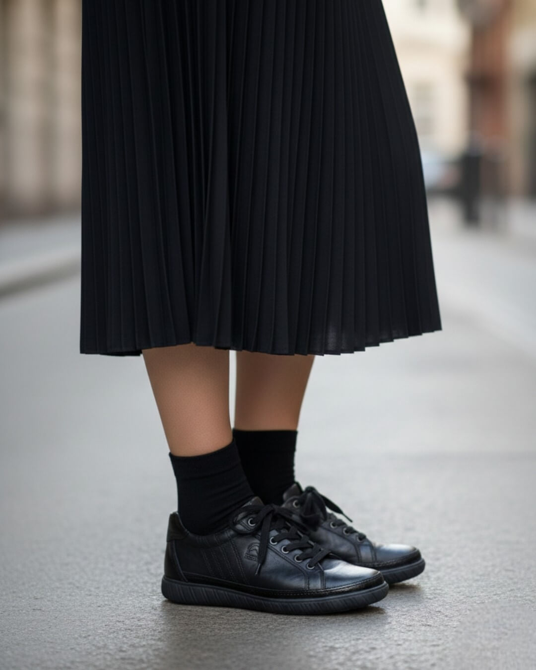 【66458】レザースニーカー