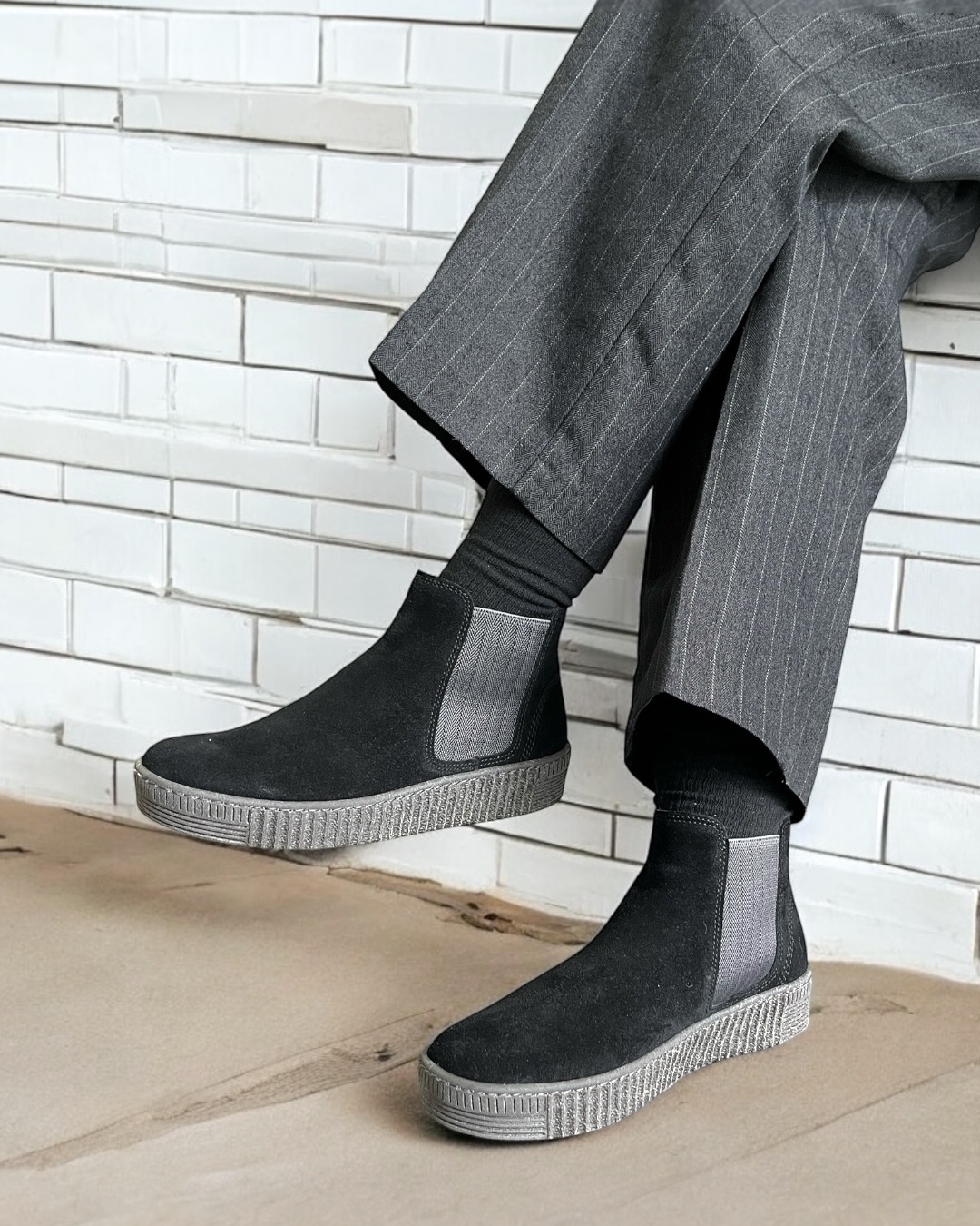 【73731】サイドゴアショートブーツ