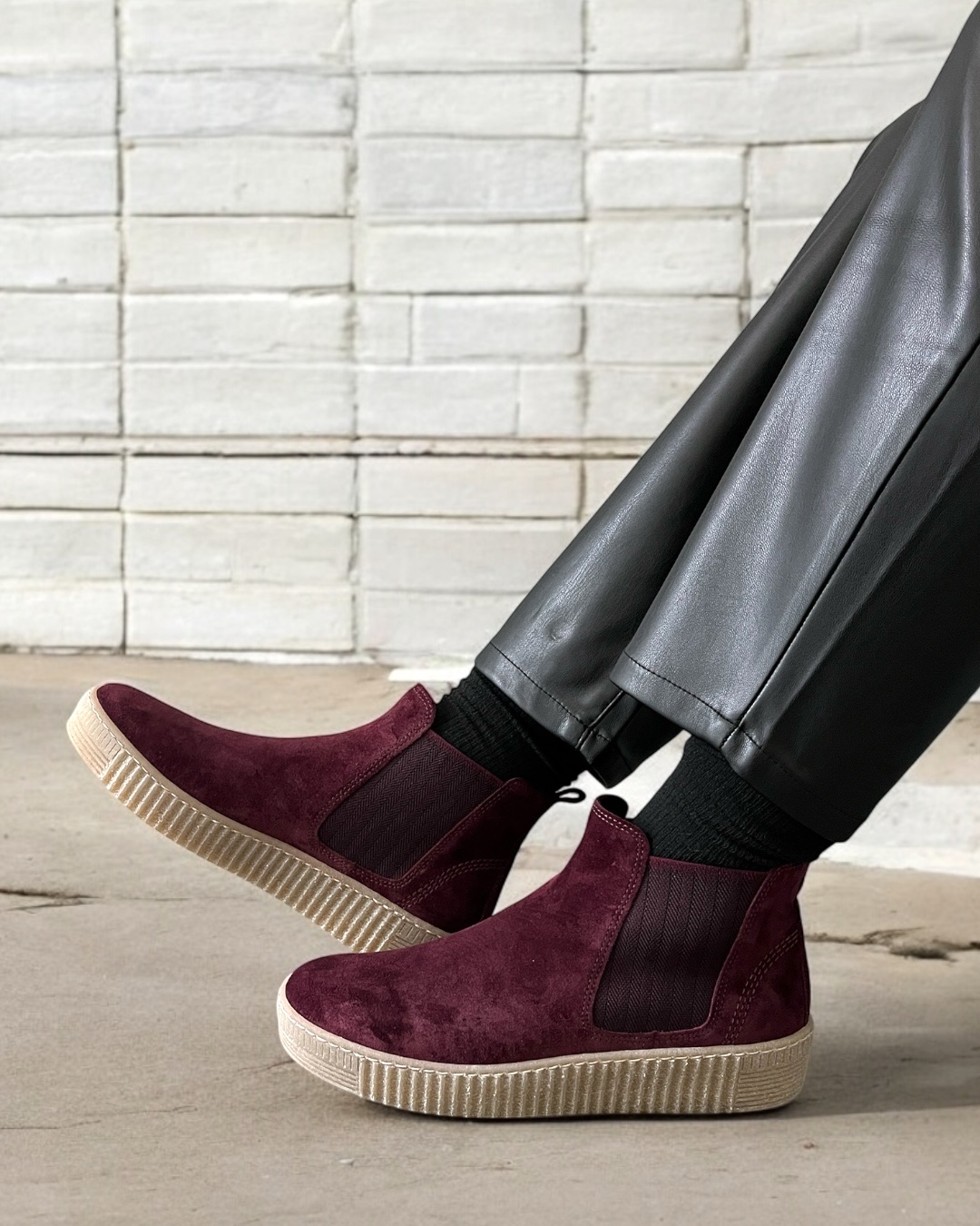 【73731】サイドゴアショートブーツ