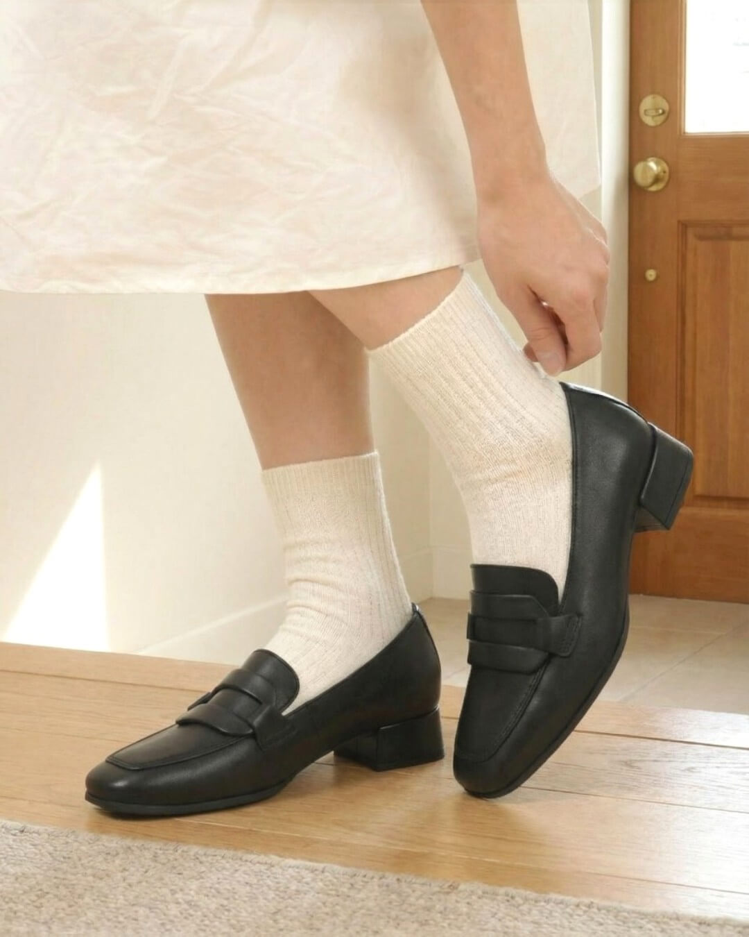 【75261】ローヒールパンプス