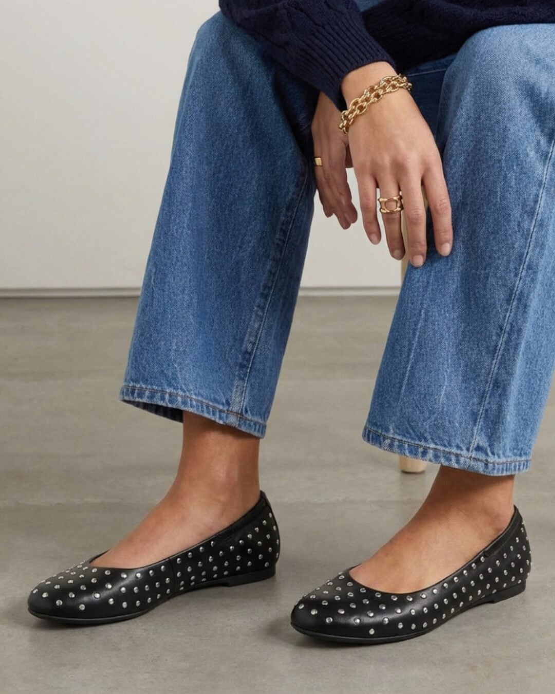 【84124】スタッズパンプス