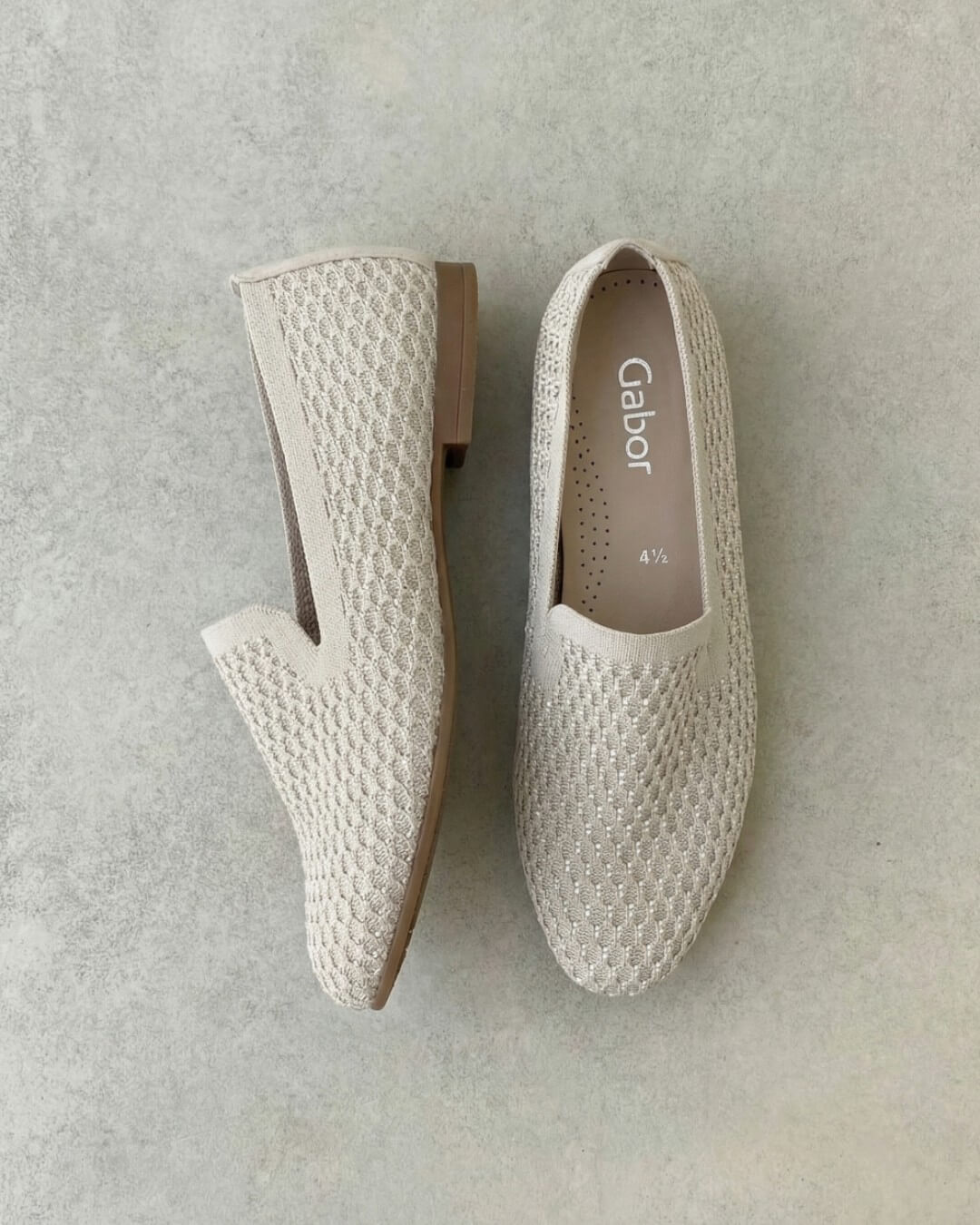 【85216】ラメニットローファー